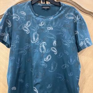MENS EMPORIO ARMANI T-SHIRT SIZE XL
BLUE